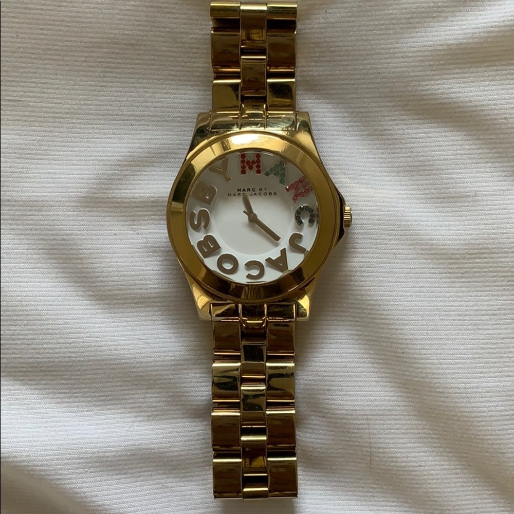 Marc Jacobs gold watch